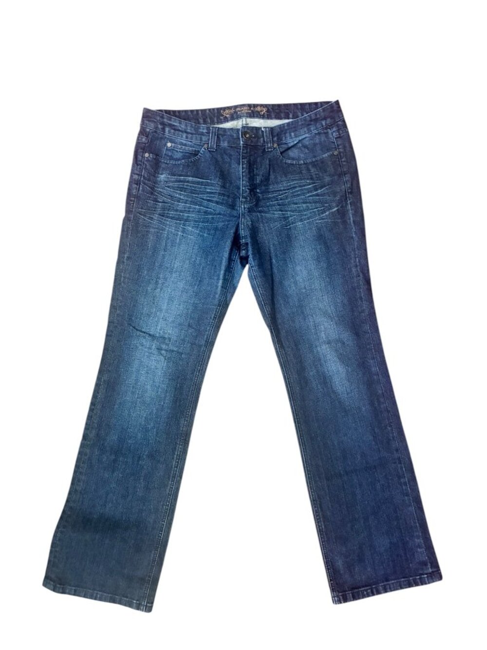 Triangle By s.Oliver Womens Dark Wash Denim Curvy Fit  Jeans 16 XL Stretch Denim